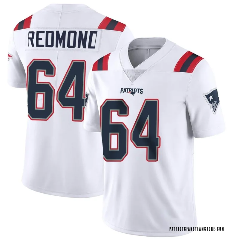 Men's Nike New England Patriots Alex Redmond White Vapor