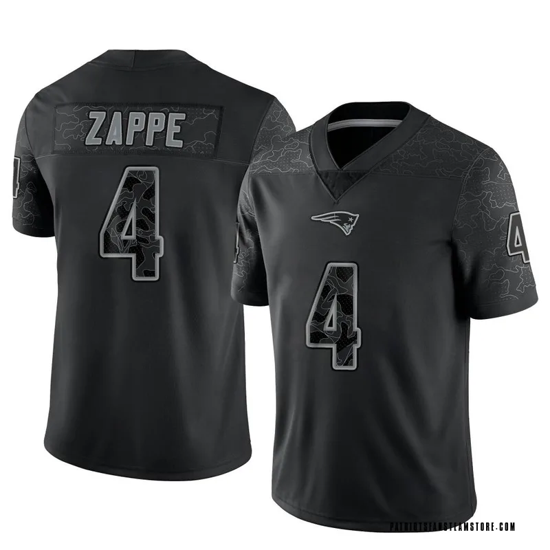 Men's Nike Bailey Zappe Navy New England Patriots Game Player