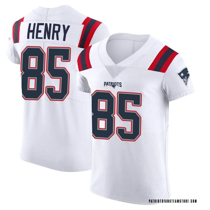 Men's Nike New England Patriots Hunter Henry Olive 2021 Salute To Service  Jersey - Limited