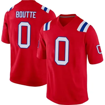 Nike Mac Jones Red New England Patriots Vapor Limited Jersey for Men