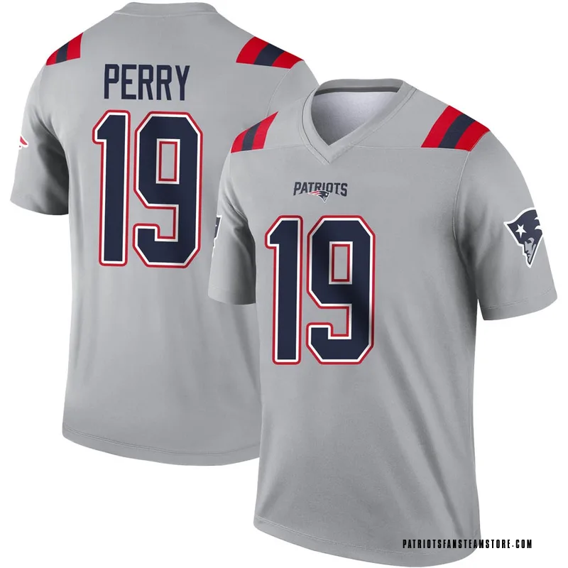 malcolm perry patriots jersey