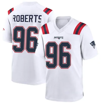 Women's Nike Sam Roberts Navy New England Patriots Game Player Jersey