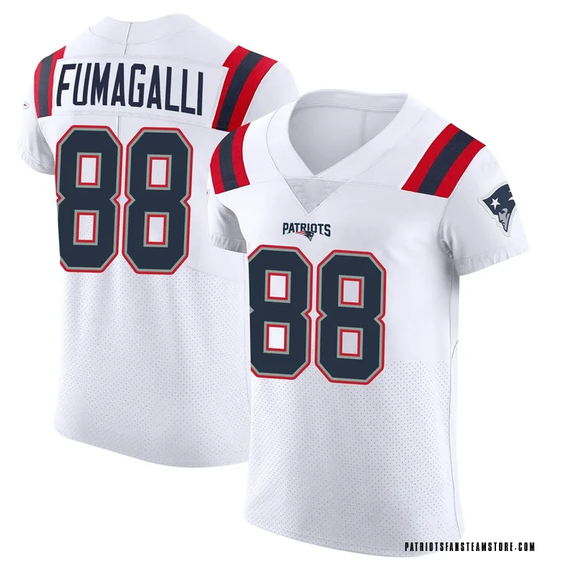 Hunter Henry 85 New England Patriots White Vapor Limited Jersey