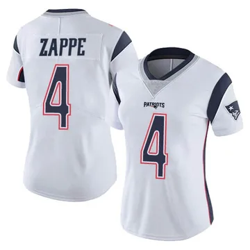 Men's New England Patriots Bailey Zappe Nike Navy Game Player Jersey