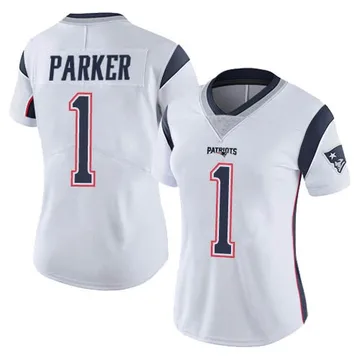 Men's Nike DeVante Parker Navy New England Patriots Game Jersey