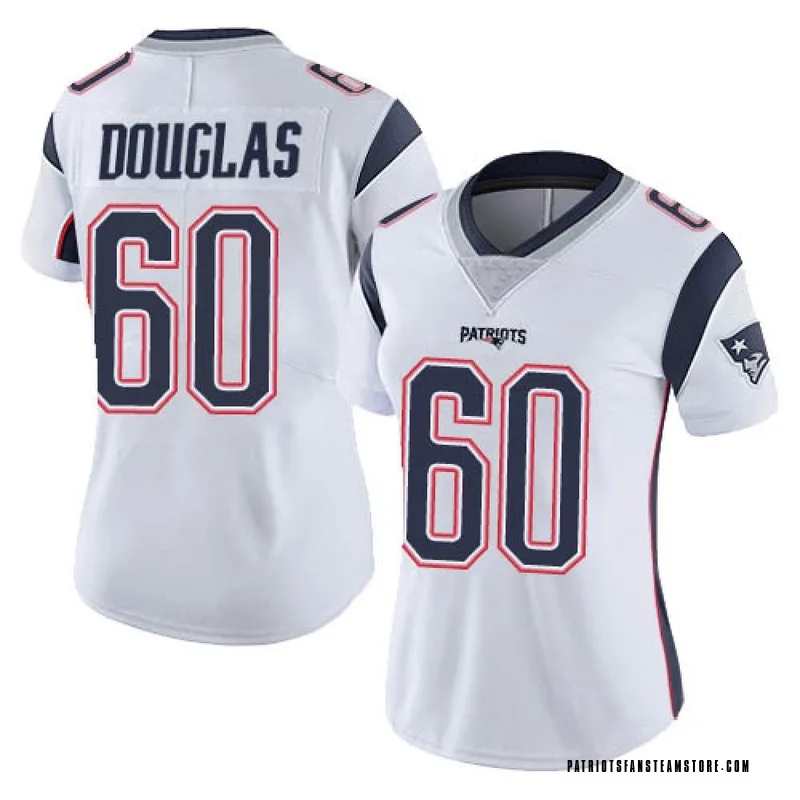 Nike Demario Douglas New England Patriots Elite White Vapor Untouchable  Jersey - Men's