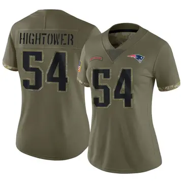 Nike New England Patriots No54 Dont'a Hightower Red Alternate Youth Stitched NFL Elite Jersey