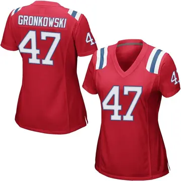 Glenn Gronkowski Name & Number T-Shirt - Red - Tshirtsedge