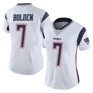 Men's New England Patriots Isaiah Bolden Nike Navy Team Game Jersey