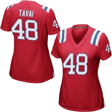 Men's Nike Jahlani Tavai Navy New England Patriots Game Player Jersey