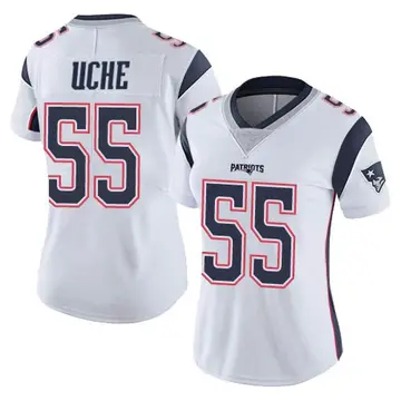 Nike New England Patriots No53 Josh Uche Olive/USA Flag Youth Stitched NFL Limited 2017 Salute To Service Jersey