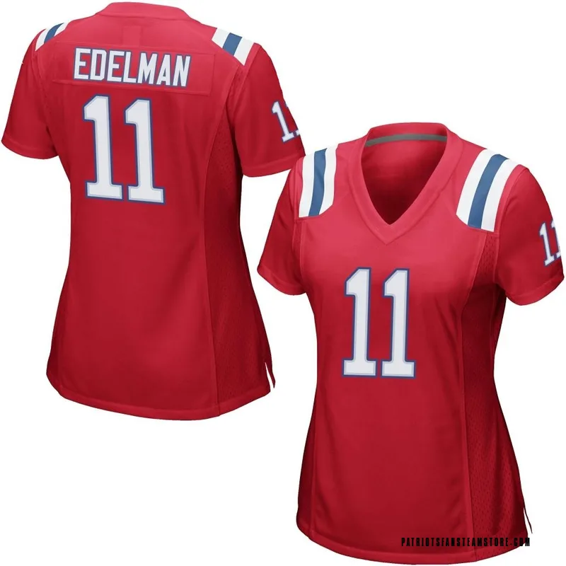 Julian Edelman New England Patriots Nike Inverted Legend Jersey - Red