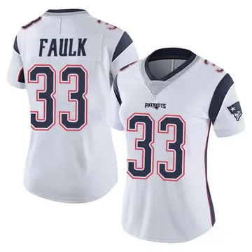 Nike New England Patriots No46 James Develin White Men's Stitched NFL Vapor Untouchable Limited Jersey