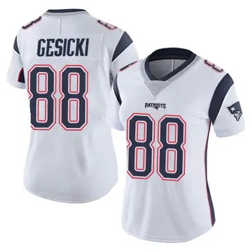 Men's Nike Mike Gesicki Navy New England Patriots Game Jersey