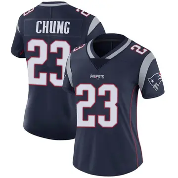 Nike New England Patriots No23 Patrick Chung White Men's Stitched NFL Vapor Untouchable Elite Jersey