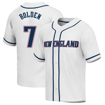 Men's New England Patriots Isaiah Bolden Nike Navy Team Game Jersey