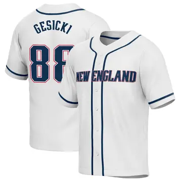 Men's Nike Mike Gesicki Navy New England Patriots Game Jersey