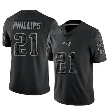 Nike New England Patriots No21 Adrian Phillips Red Alternate Men's Stitched NFL 100th Season Vapor Untouchable Limited Jersey