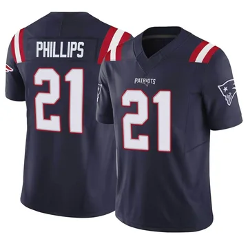 Nike Adrian Phillips New England Patriots Elite White Vapor Untouchable  Jersey - Men's