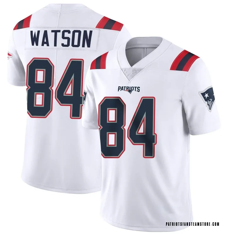 Nike Custom New England Patriots Game White Jersey - Youth