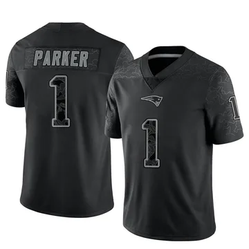 Men's Nike DeVante Parker Navy New England Patriots Game Jersey