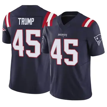 Nike New England Patriots No45 Donald Trump Navy Blue Team Color Super Bowl LIII Bound Women's Stitched NFL Vapor Untouchable Limited Jersey