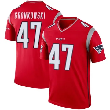 Glenn Gronkowski Name & Number T-Shirt - Red - Tshirtsedge