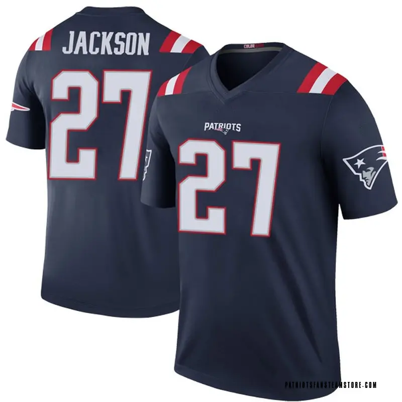 Youth Nike New England Patriots J.C. Jackson Navy Color Rush