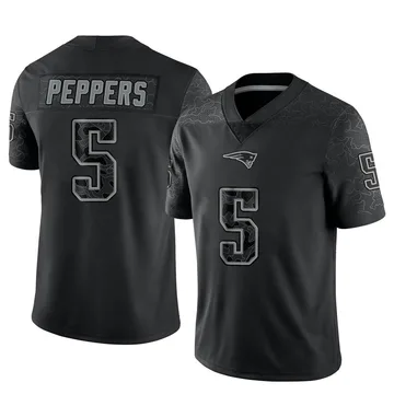 Men's Nike Jabrill Peppers Navy New England Patriots Game Jersey Size: Extra Large