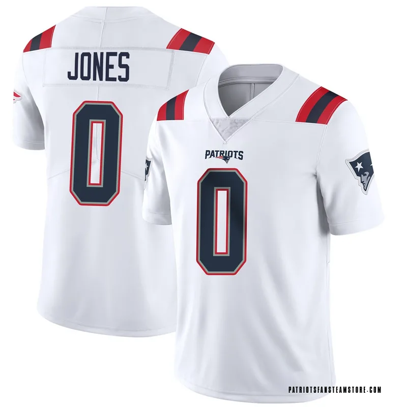 Youth Nike New England Patriots Jack Jones White Vapor Untouchable Jersey -  Limited