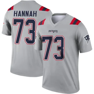 John Hannah Autographed Signed New England (Red #73) Custom Jersey