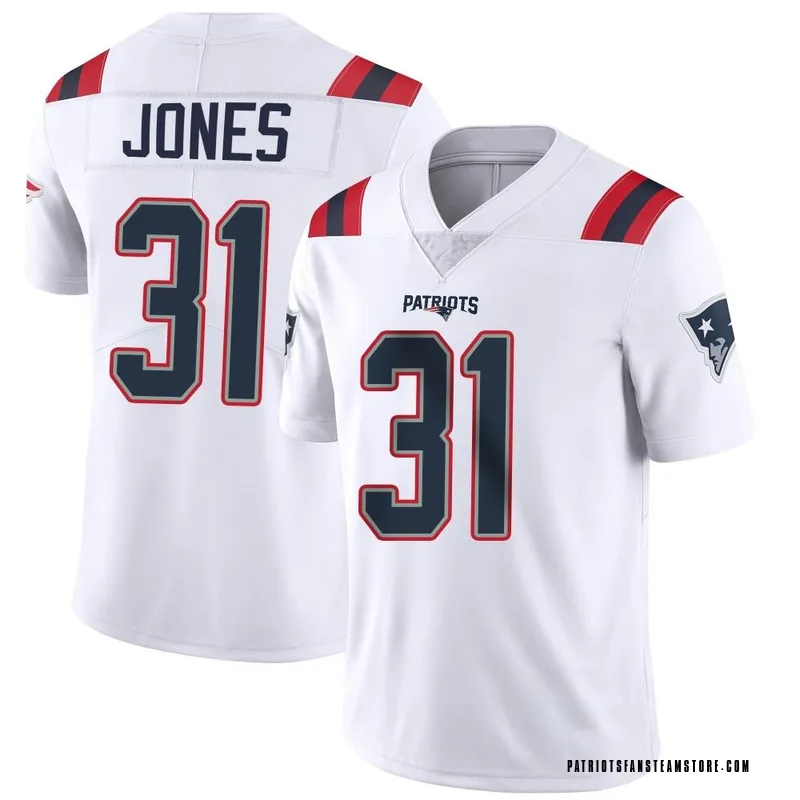 Youth Nike New England Patriots Jack Jones White Vapor Untouchable Jersey -  Limited