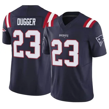 New England Patriots Kyle Dugger Navy Color Rush Legend Jersey - Bluefink