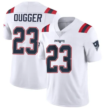 Men's Nike New England Patriots Kyle Dugger Olive 2022 Salute To