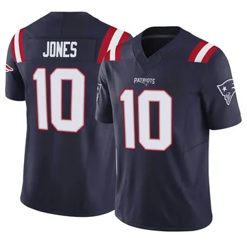 New England Patriots Nike Home Game Jersey - Navy - Mac Jones - Youth