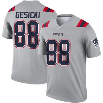 Mike Gesicki Name & Number Game Day V-Neck T-Shirt - Navy - Tshirtsedge