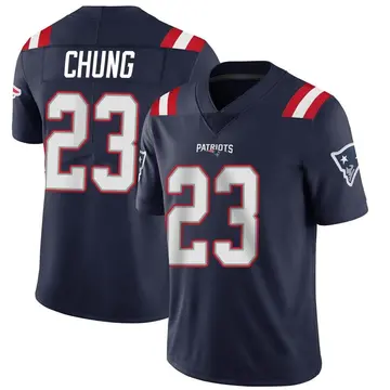 Nike New England Patriots No23 Patrick Chung White Super Bowl LIII Bound Youth Stitched NFL Vapor Untouchable Limited Jersey