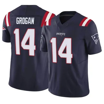 New England Patriots Steve Grogan #14 Reebok NFL Throwback Red Jersey Mens  M EUC in 2023