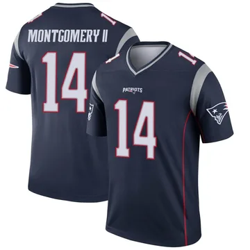 Ty Montgomery New England Patriots Nike Women's Game Jersey Navy