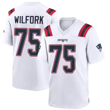 Vince Wilfork New England Patriots Game-Used Reebok #75 Jersey from 2004  NFL Season
